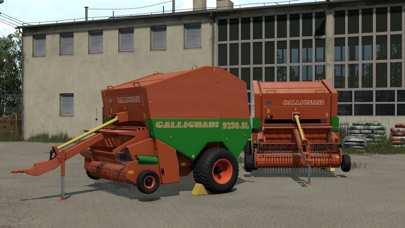 Gallignani 9250 SL Rundballenpresse - Thumbnail 1