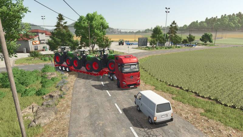 Lizard Plat-29 Flatbed Semi-Trailer - Thumbnail 1