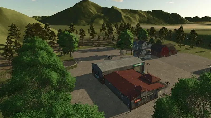 4×4 KM Prefab Template Map – Green Peak - Thumbnail 1