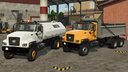CAT 681 Kipper & Wassertankwagen