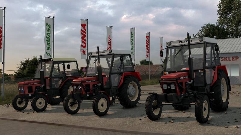 Zetor Traktoren Pack - Thumbnail 1