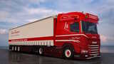 DAF XG+ Drent Transport Paintjob Mod Thumbnail