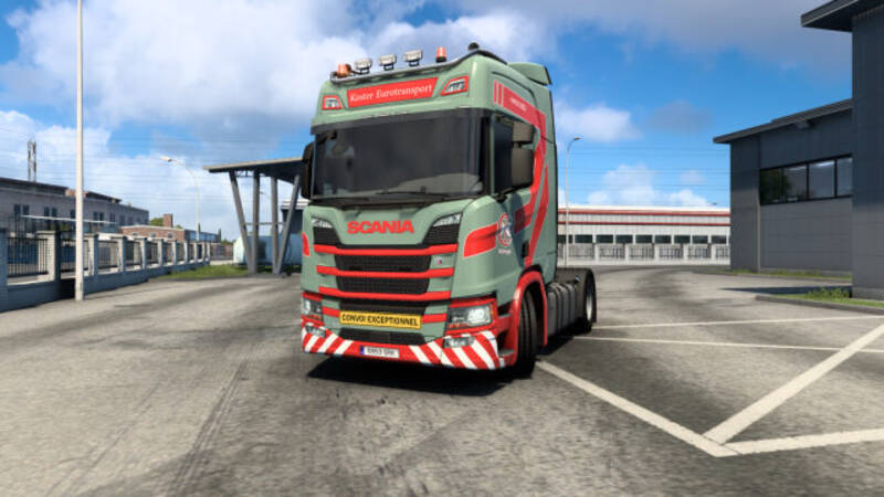 Koster Eurotransport Wolvega Skin Pack - Thumbnail 1