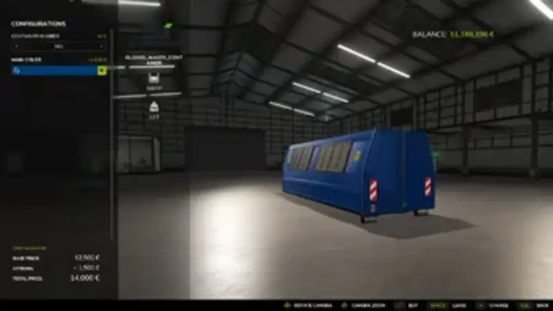 SJ Group Closed Waste Container Hooklift - Thumbnail 1