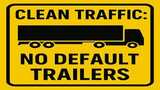 Clean Traffic - No Default SCS Trailers Mod Thumbnail