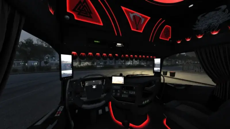 Volvo FH5 & FH6 Aero Viking Style Interior - Thumbnail 1
