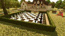 Playable Garden Chess Set