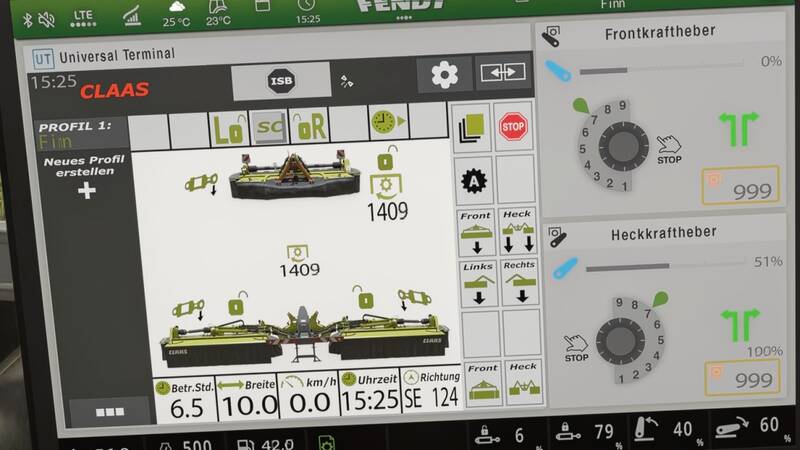 Claas Disco IsoBUS Screen (Prefab) - Thumbnail 1