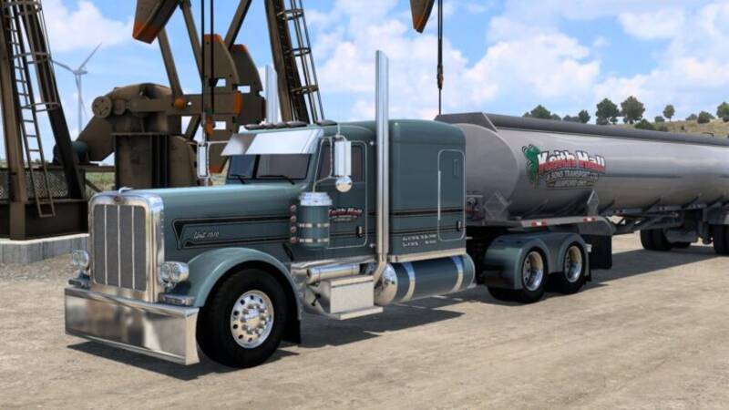 Keith Hall & Sons Transport Skin for Peterbilt 389 thumbnail 2