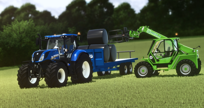 stewart GX 15 Bale trailer - Thumbnail 1