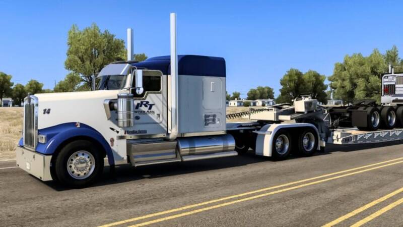 Inter-Rail Transport Skin for Kenworth W900 thumbnail 2