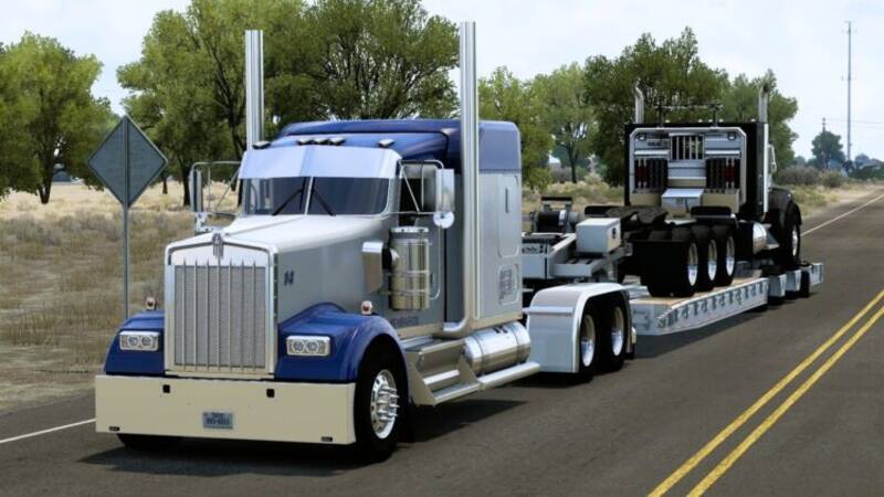 Inter-Rail Transport Skin for Kenworth W900 - Thumbnail 1