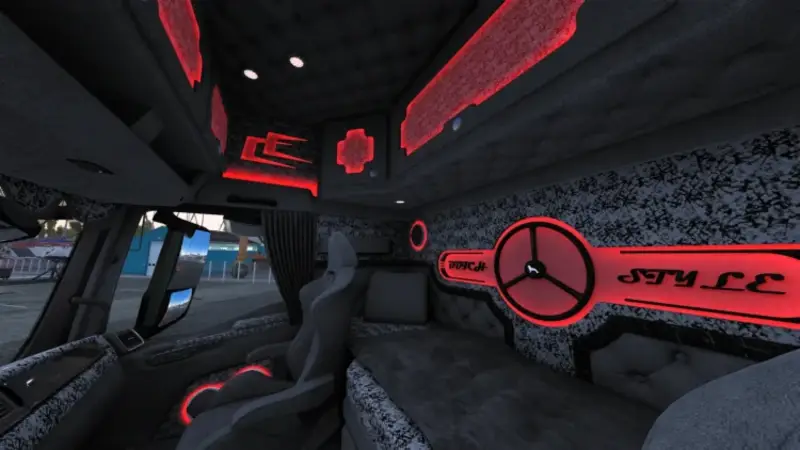 MAN TGX Dutch Style Interior - Thumbnail 1