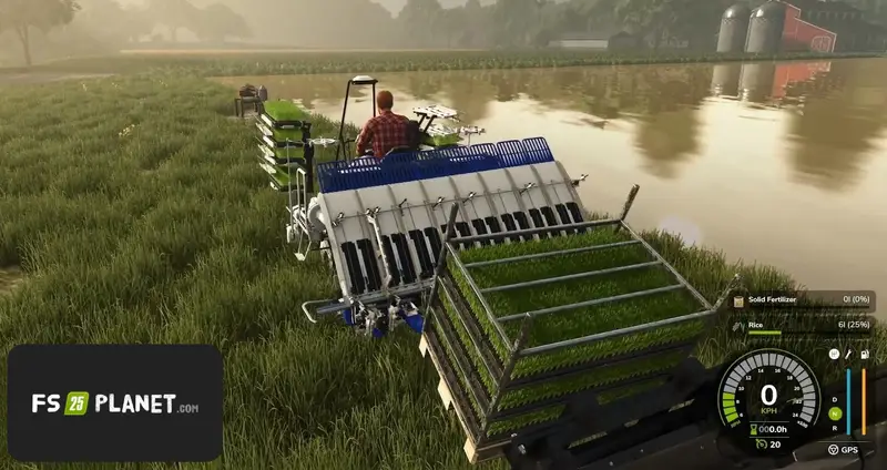 Rice Planter ISEKI PRJ8D Modified - Thumbnail 1