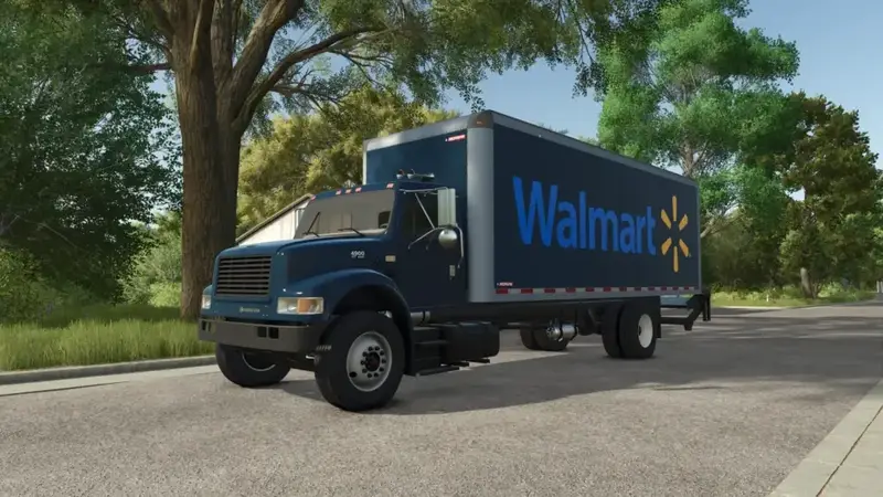 International 4900 Box Truck - Thumbnail 1