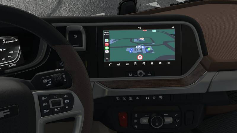 CarPlay Infotainment for DAF 2021 (XD, XG & XG+) - Thumbnail 1
