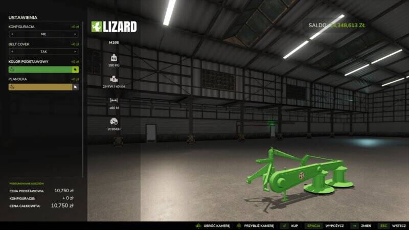 ZTR-165 Mower - Thumbnail 1