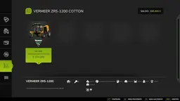 Vermeer ZR5-1200 Cotton Harvester