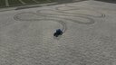 Persistent Tire Tracks