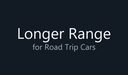 Größere Reichweite für Road Trip Autos