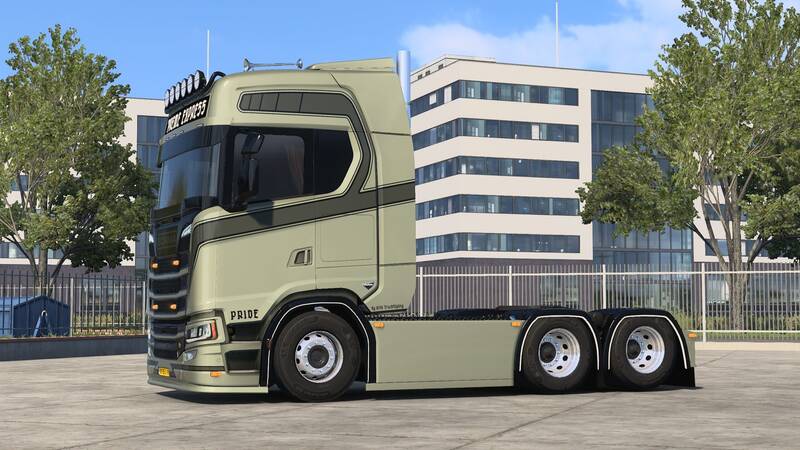 MultiColor Metallic Scania S and R Skin - Thumbnail 1