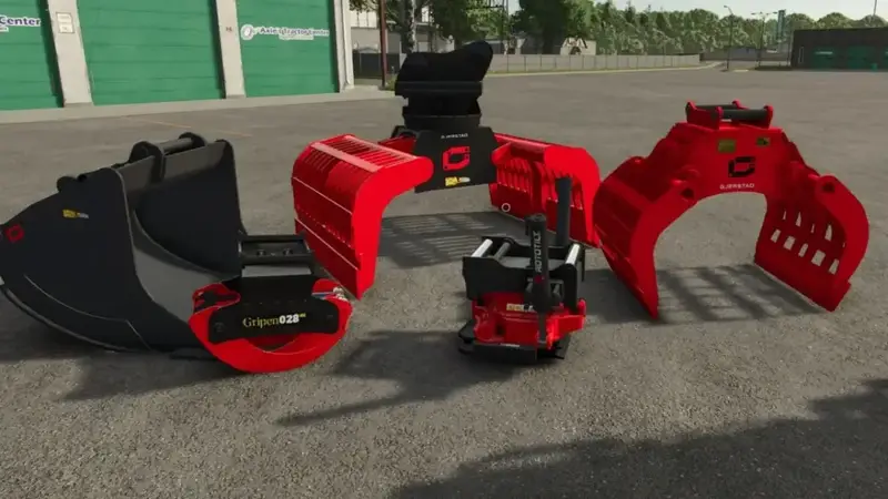 Gjerstad Excavator Attachment Pack - Thumbnail 1