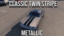1967 Ford Mustang – Classic Twin Stripe Skin | Metallic + Mask