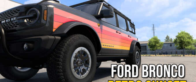 Ford Bronco 2024 – Retro Sunset Skin thumbnail 5