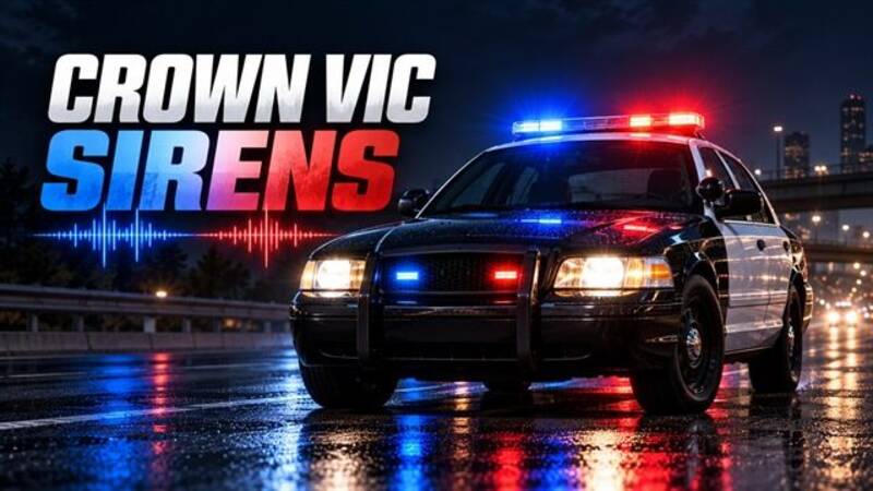 Crown Victoria Sirens - Thumbnail 1