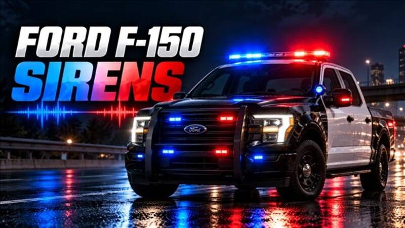 Ford F-150 Sirens - Thumbnail 1