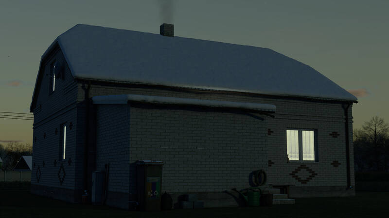 Polish White Brick House - Thumbnail 1