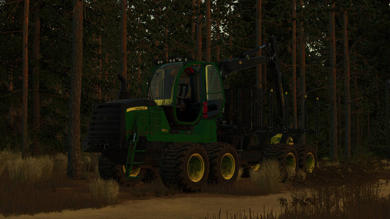 John Deere 1210G Forwarder - Thumbnail 1