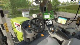 Realistisches Fahren mit dem Joystick