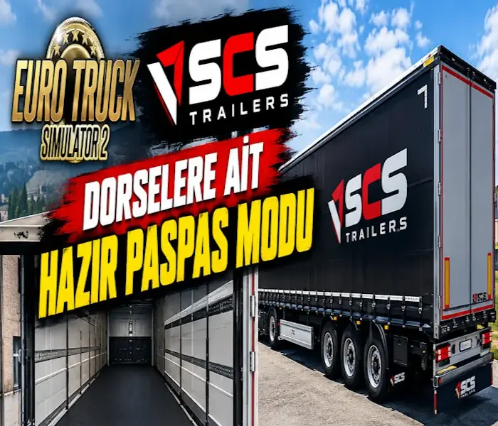 Selectable Rear Mudflaps for Standard Trailers - Thumbnail 1