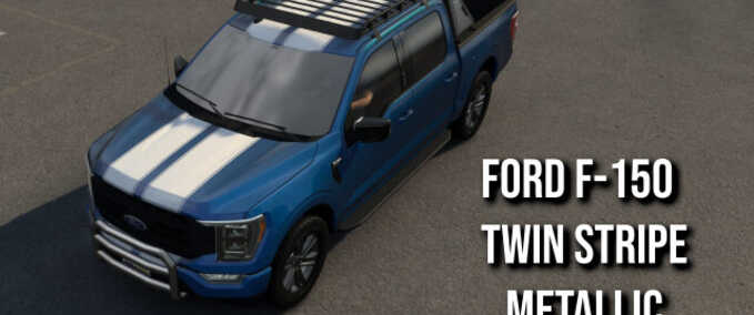 Ford F-150 – Twin Stripe Skin thumbnail 5
