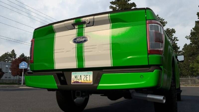 Ford F-150 – Twin Stripe Skin thumbnail 2