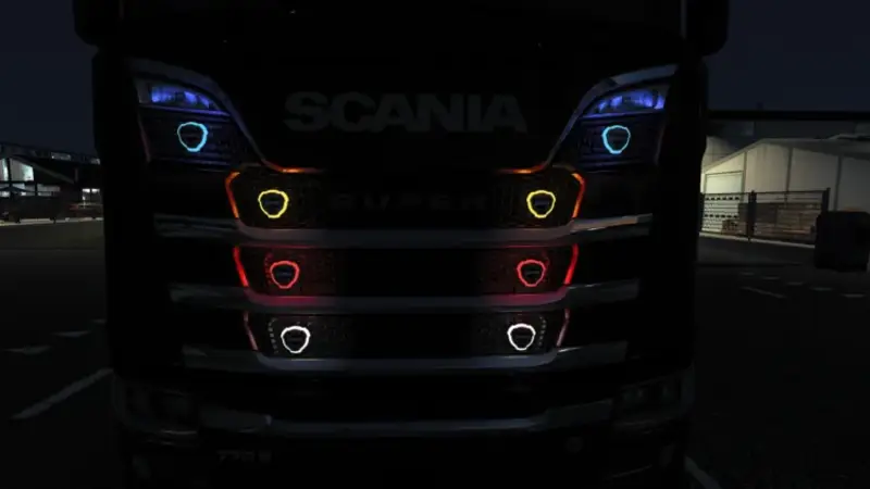 Scania SR Illuminated Badges - Thumbnail 1