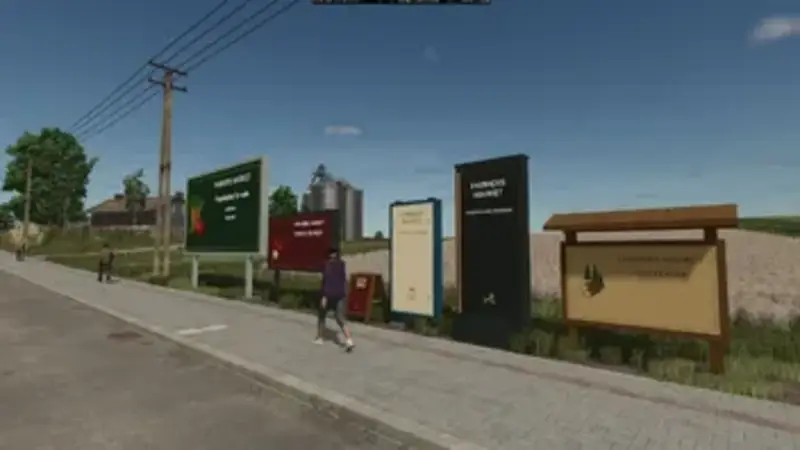 Signs for the Farmer's Market - Thumbnail 1