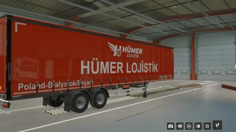 Hümer Logistics Trailer Skin - Thumbnail 1