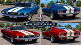 1967 Ford Mustang – Matte Metallic Racing Stripes Mod Thumbnail