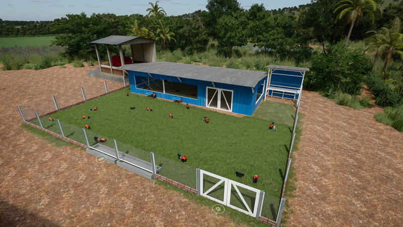 Large Chicken Barn - Thumbnail 1