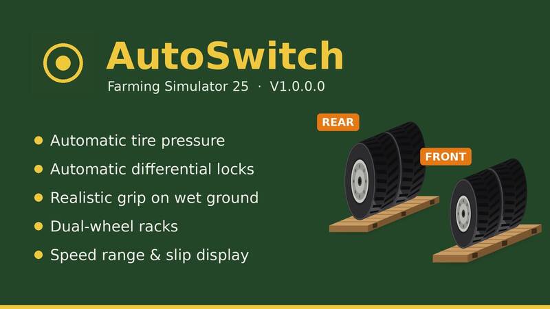 AutoSwitch – Reifendruck & Differenzialsperren Automatisierung - Thumbnail 1