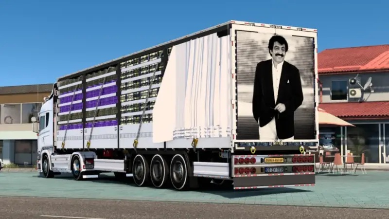 Custom Tırsan Curtain Trailer - Thumbnail 1