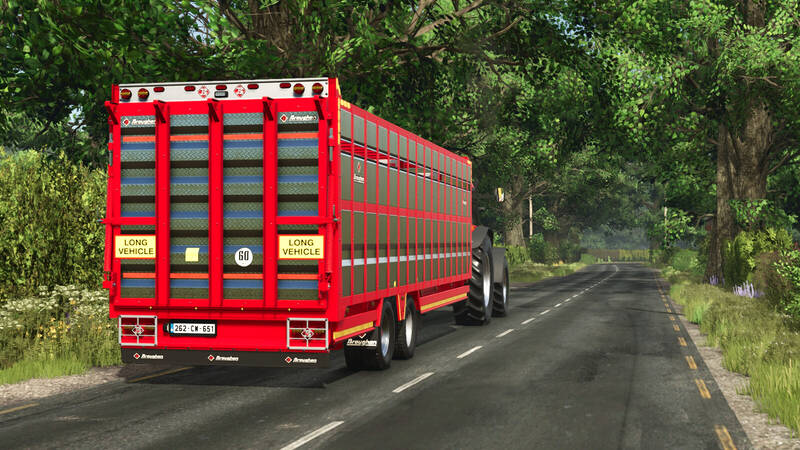 Broughan 28F Animal Trailer - Thumbnail 1