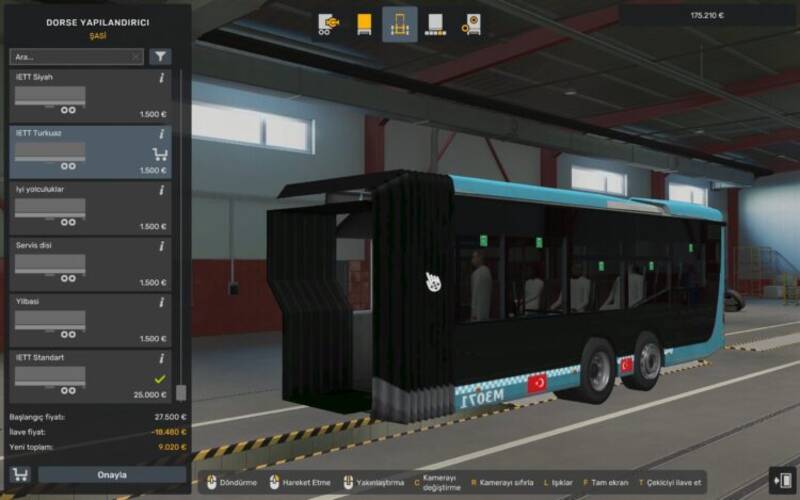 Fahrbarer Gelenk-Metrobus - Thumbnail 1