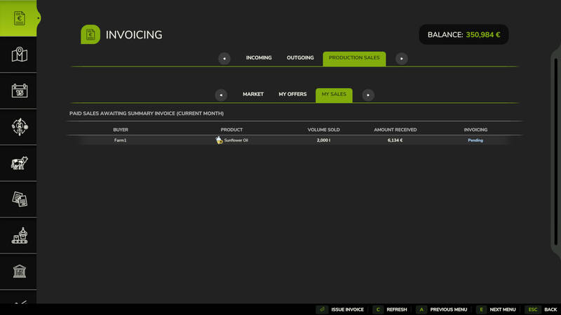 Invoices - Production Sales - Thumbnail 1