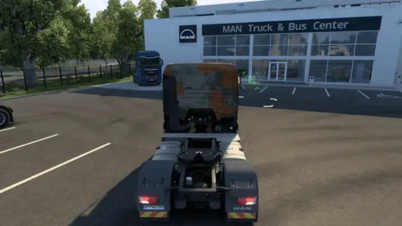 Rust-Rost-Lackierung für MAN TGX Euro 6 - Thumbnail 1