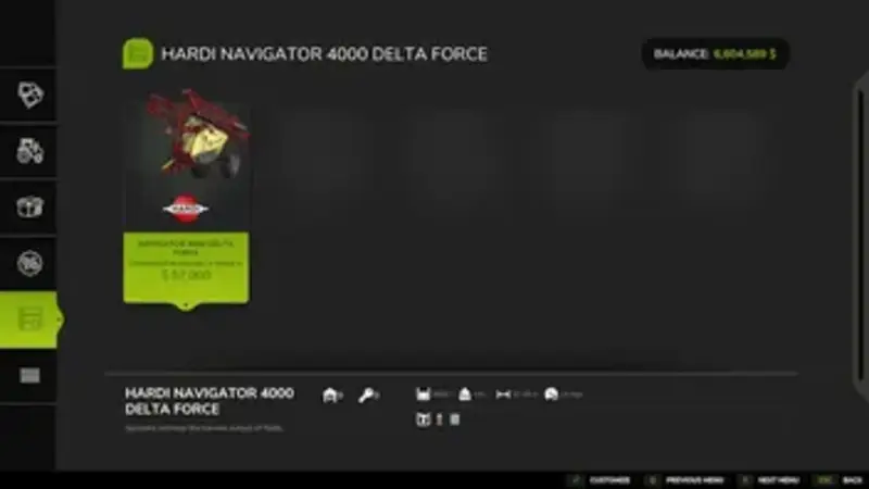 Hardi Navigator 4000 Delta Force Speedy - Thumbnail 1
