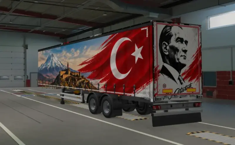 Türkiye Trailer Wrap - Thumbnail 1