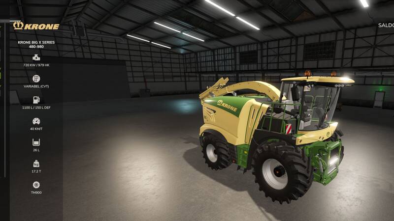 Krone BiG X Series 480-980 - Thumbnail 1
